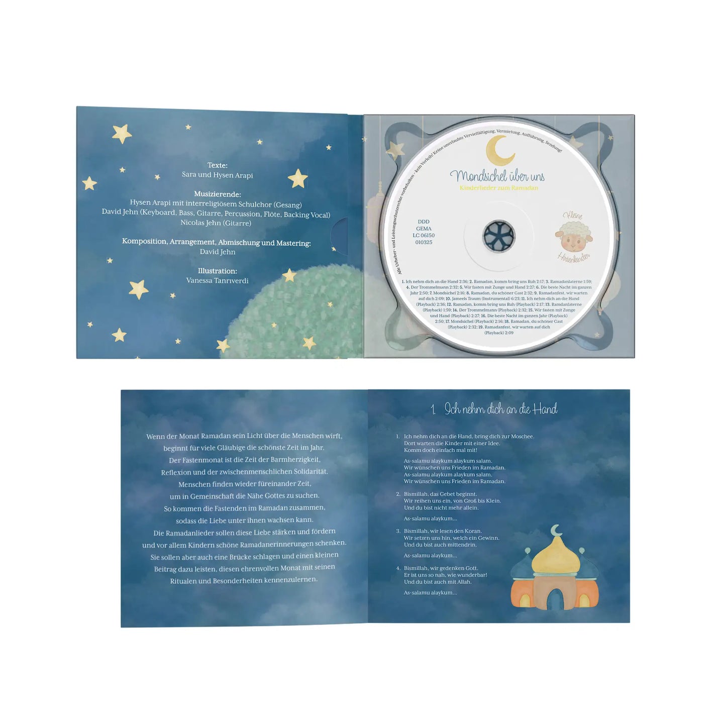 Mondsichel über uns – Kinderlieder zum Ramadan (CD)