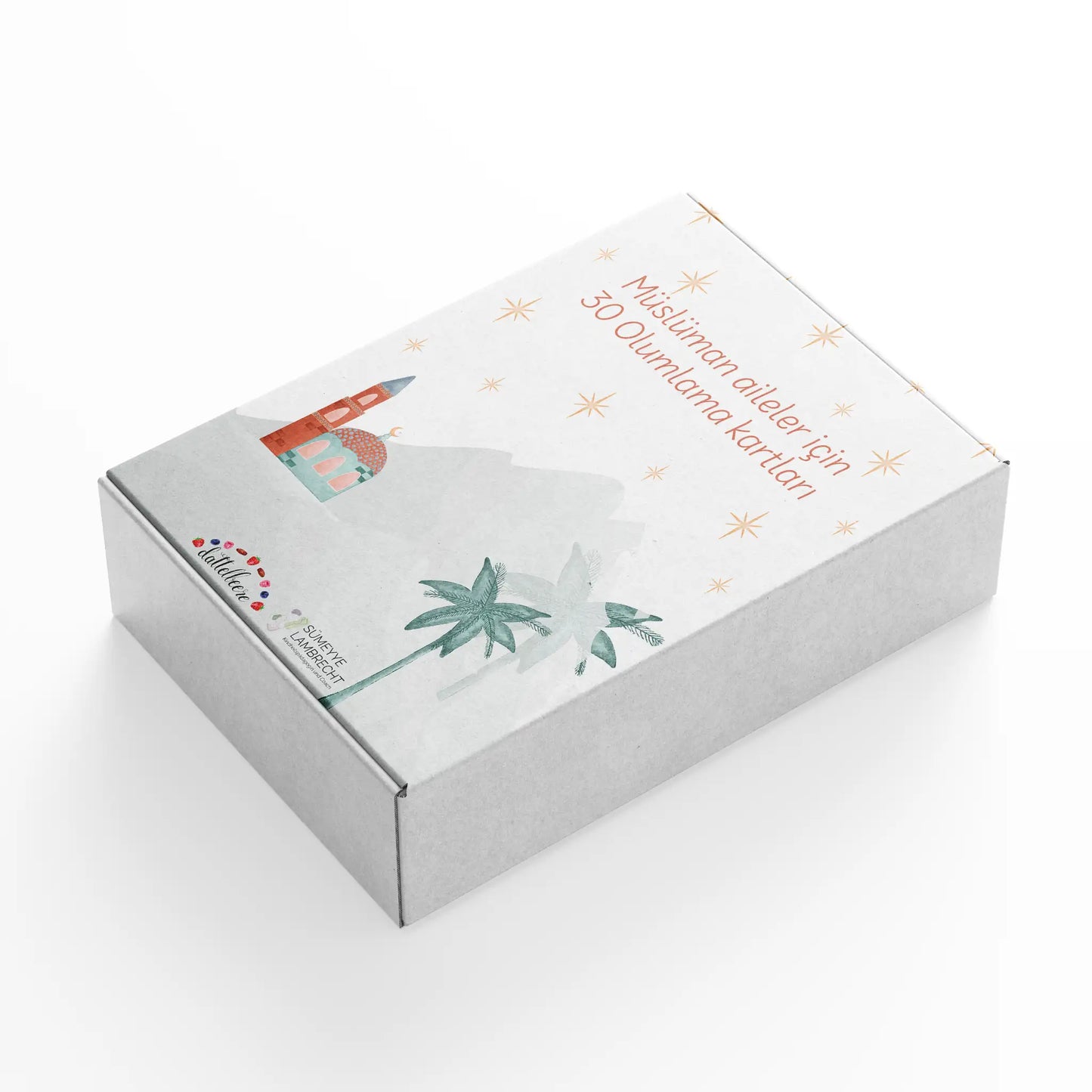 Affirmationskarten-Set für muslimische Familien (TÜRKISCH 🇹🇷)