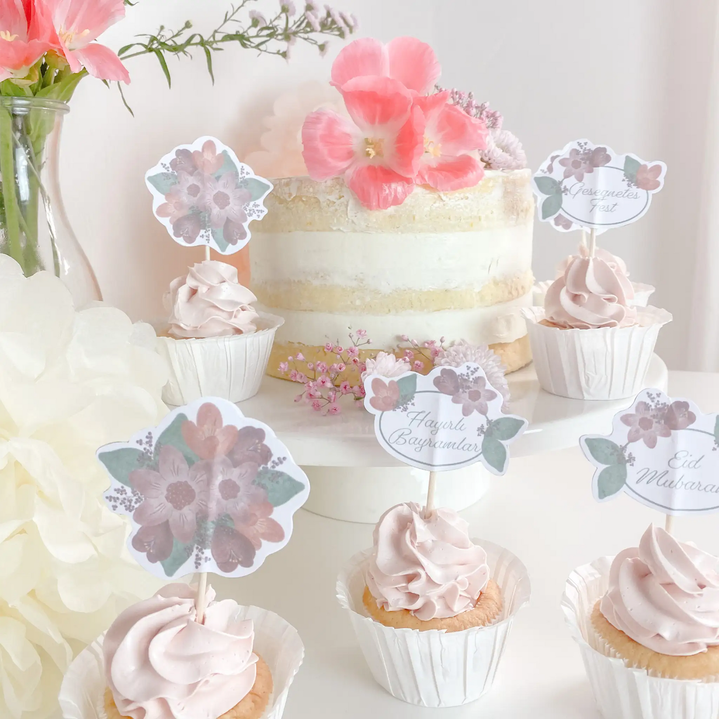 Cupcaketopper-Set