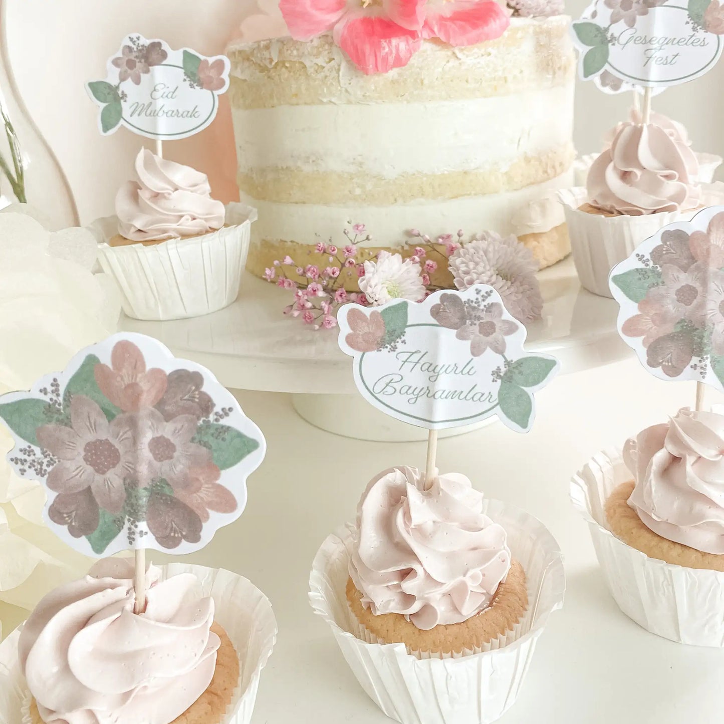 Cupcaketopper-Set