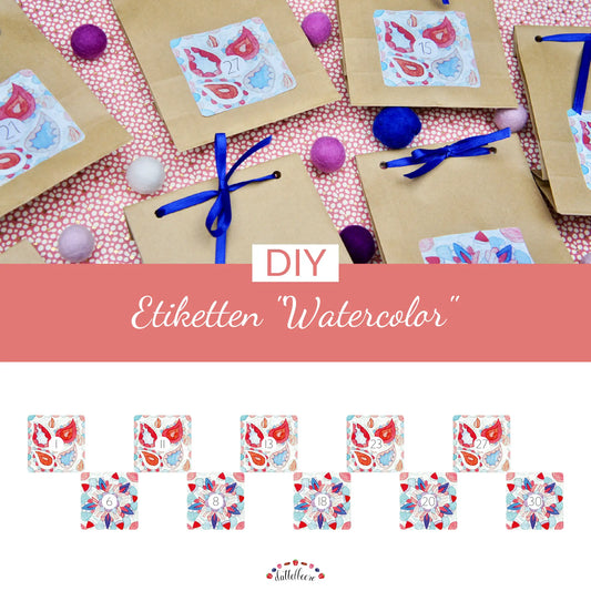Etiketten "Watercolor"