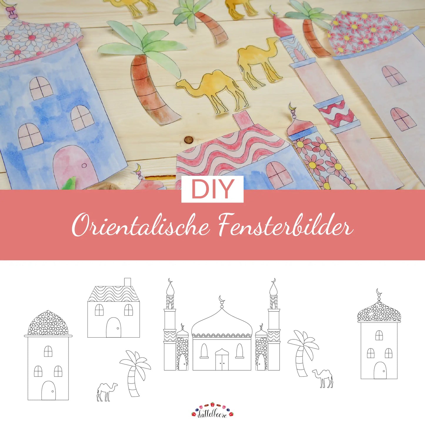 Orientalische Fensterbilder