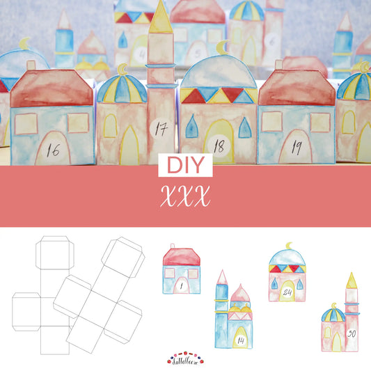 Ramadankalender "Orientalische Skyline"