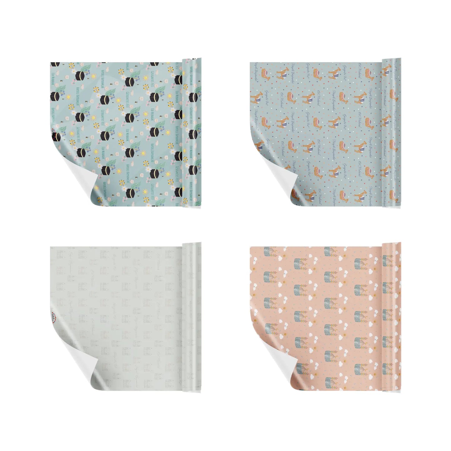 Geschenkpapier-Set "Opferfest" (inkl. Geschenkanhänger)