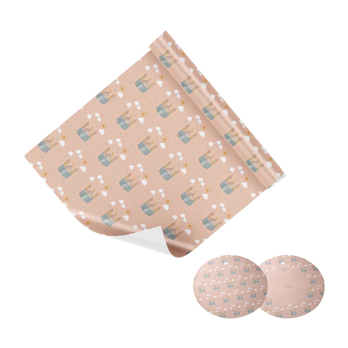 Geschenkpapier-Set "Opferfest" (inkl. Geschenkanhänger)