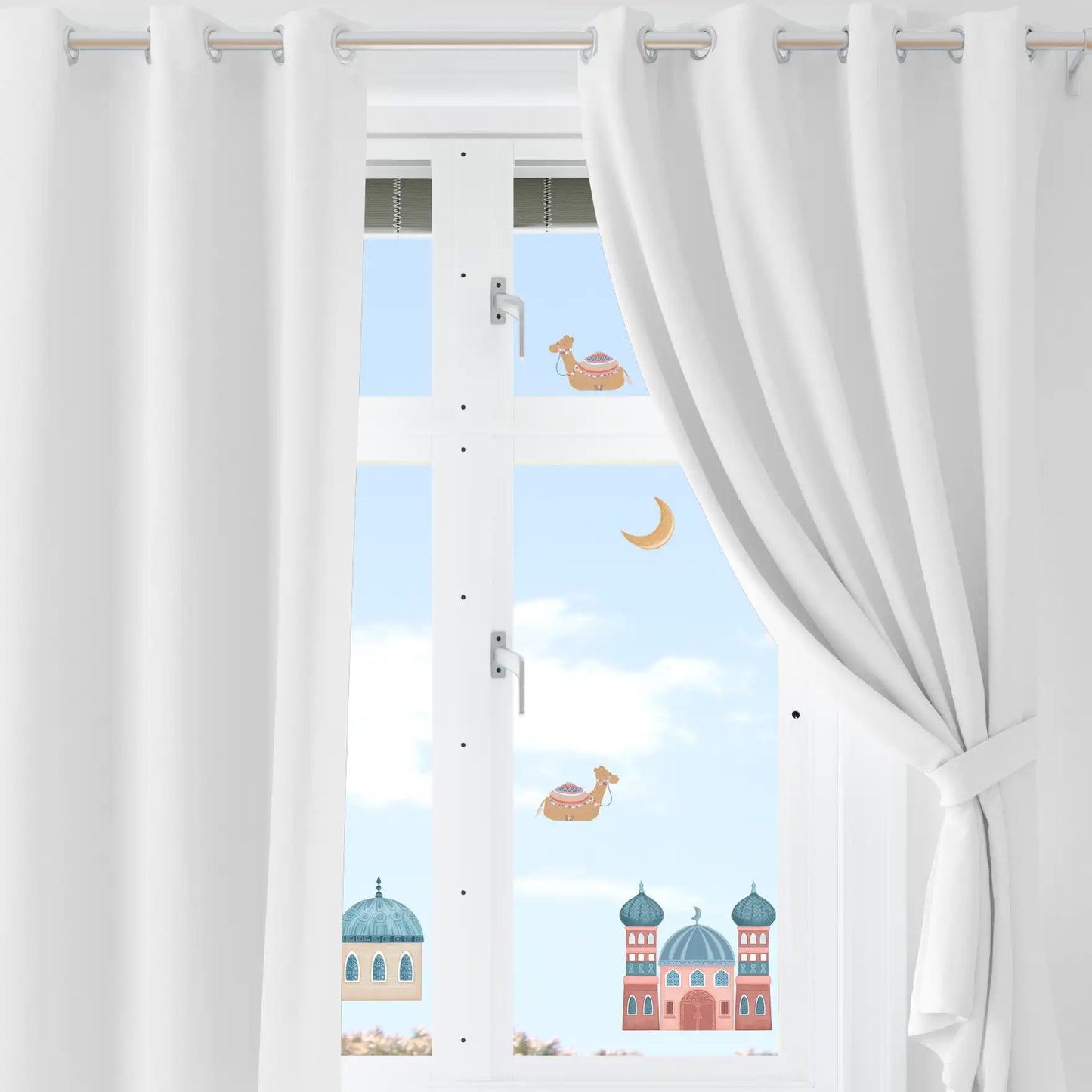 Selbstklebende Fensterbilder „Ramadanlaterne“