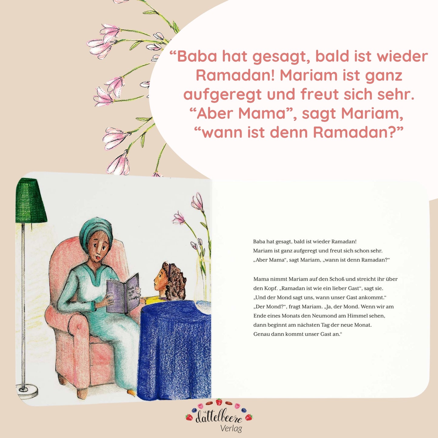 Kinderbuch "Mama, wann ist Ramadan?"